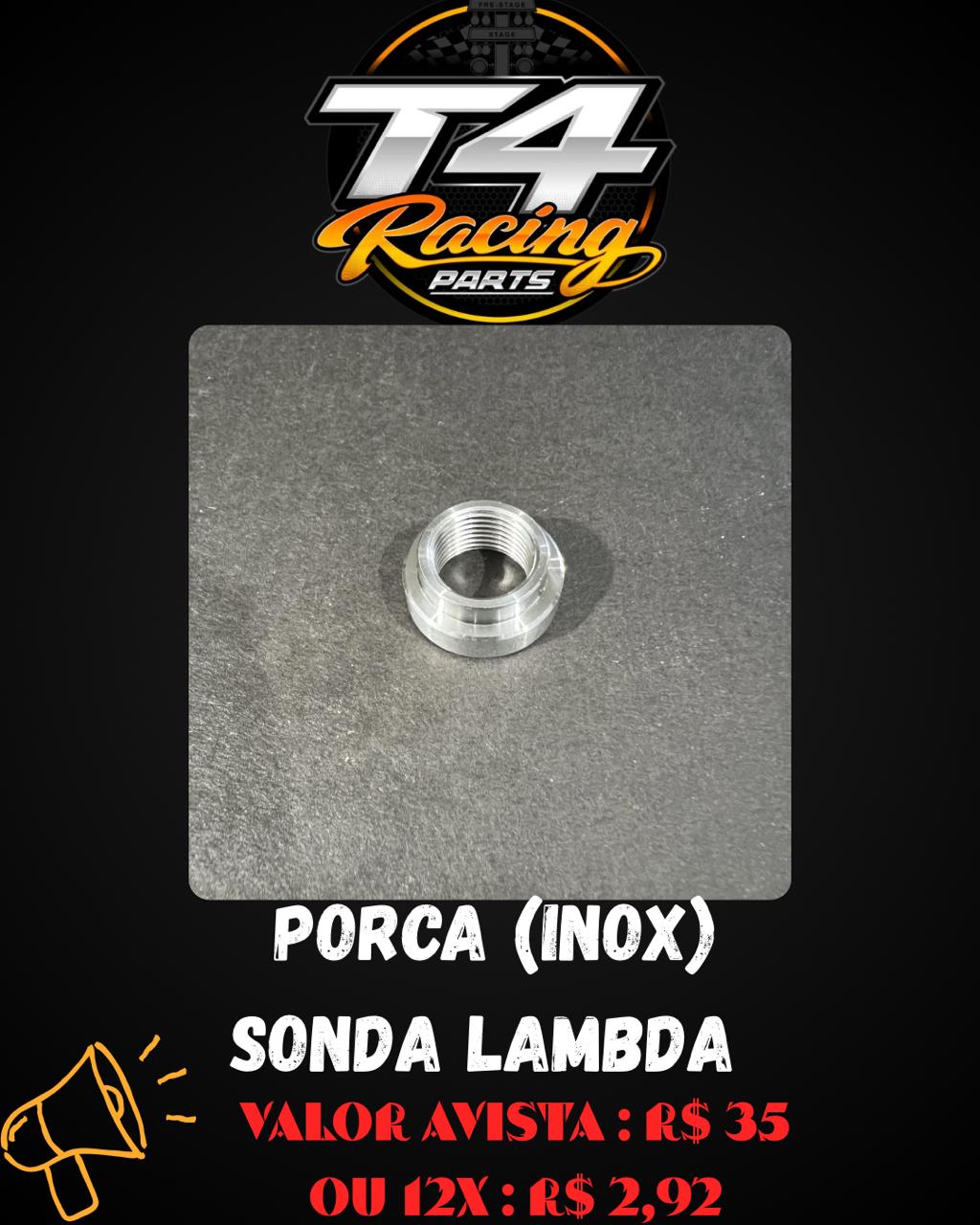 Porca Inox para Sonda Lambda