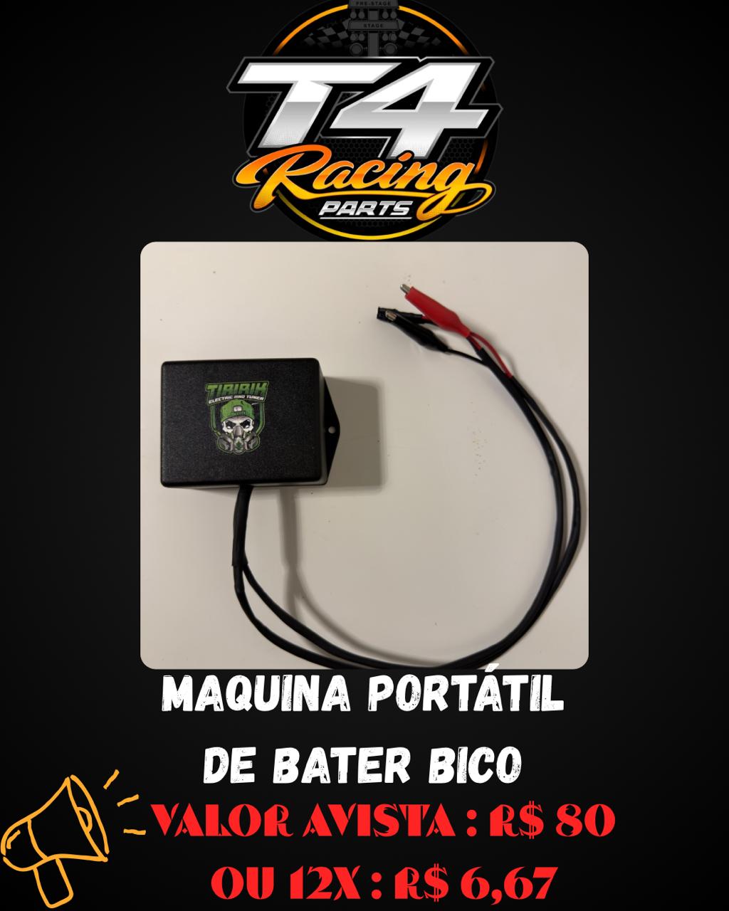 Máquina Portátil de Bater Bico