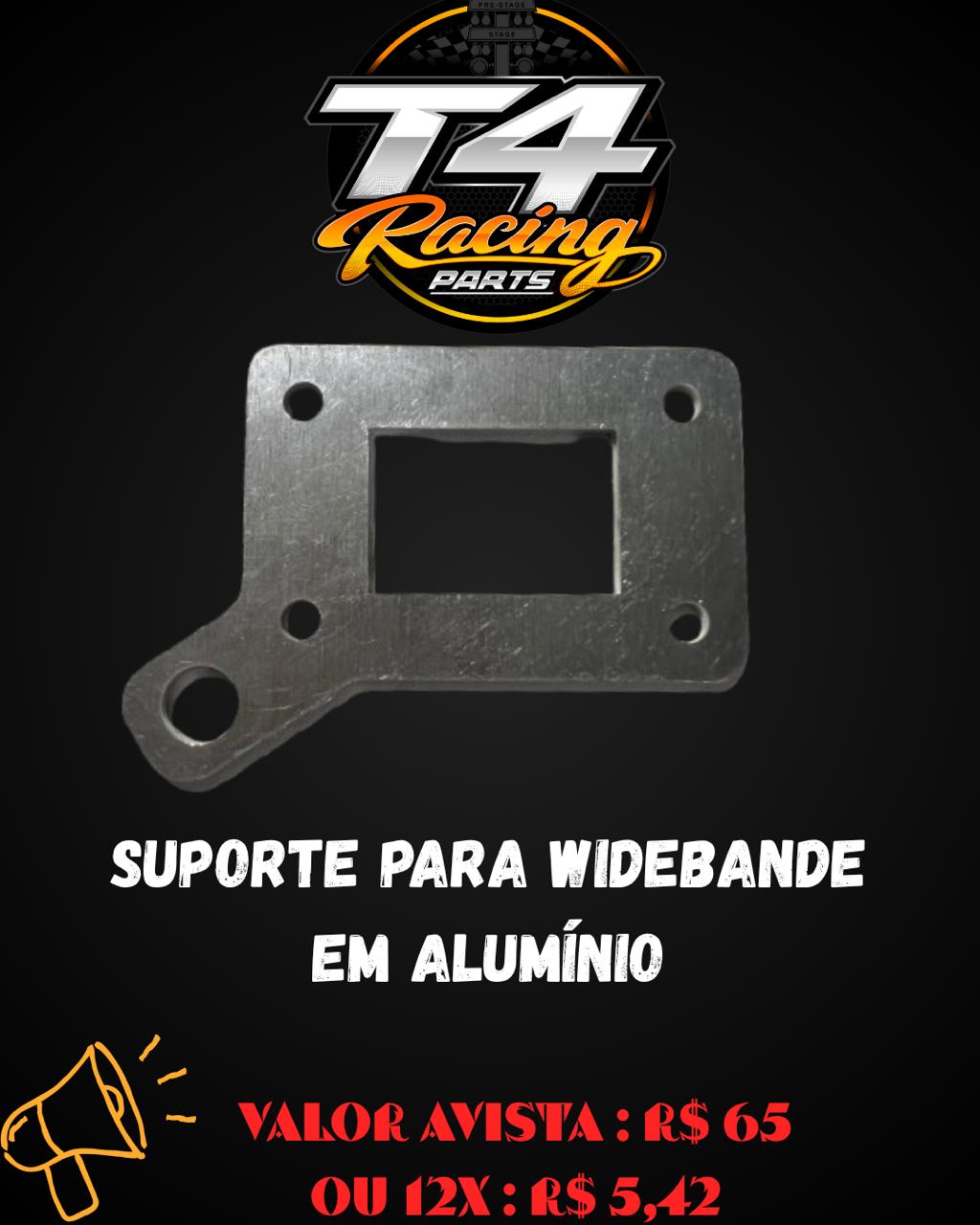 Suporte para Wideband em Alumínio
